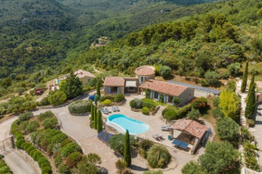 Villa La Genestière - Familienoase und Golfertraum mit Infinity-Pool und 180-Grad-Panoramablick bis zum Meer